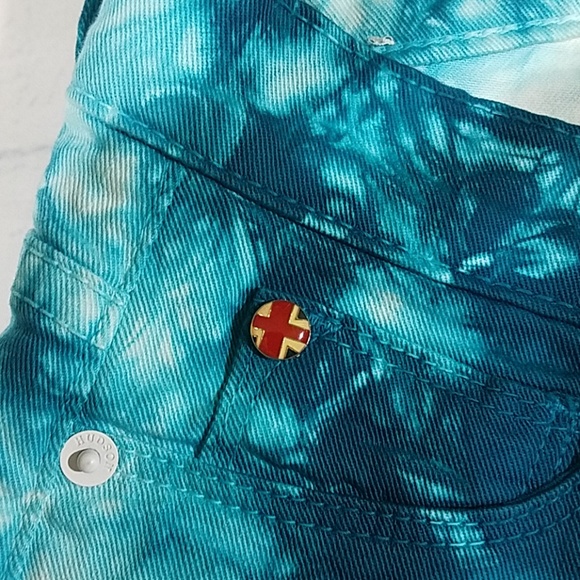 Hudson Tilda Midrise Cuff Straight Jeans - Picture 8 of 8